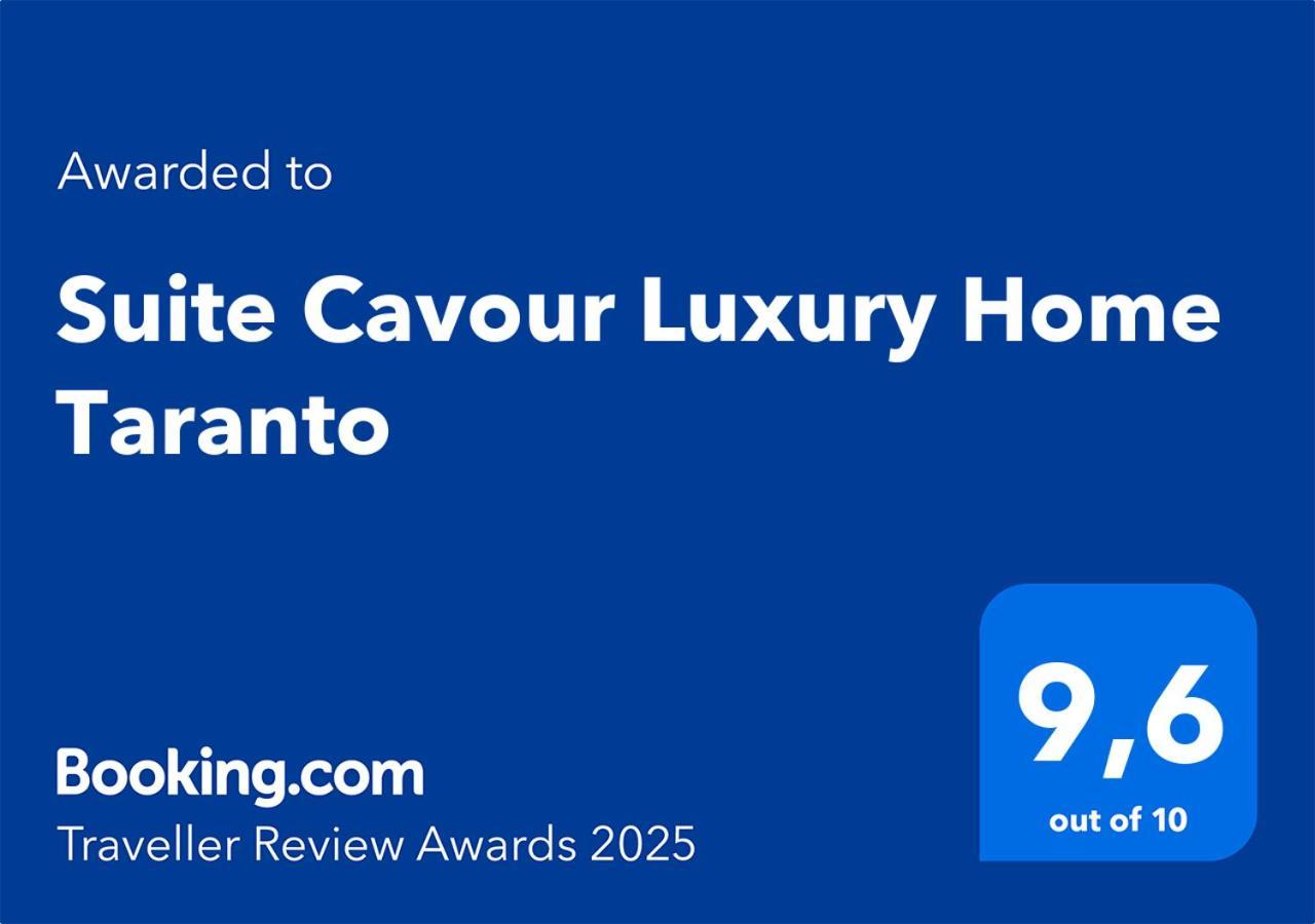 Suite Cavour Luxury Home Tarent Zewnętrze zdjęcie